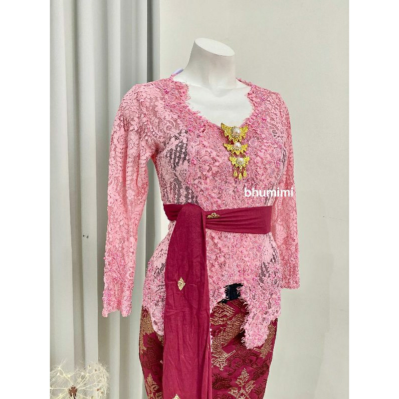 Promo Kebaya Brokat Payet/ Kebaya semi perancis payet/ Kebaya Bali