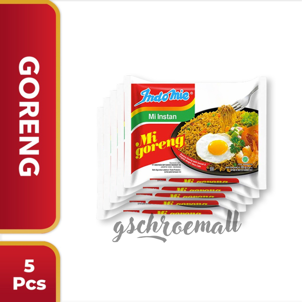

Indomie Mi Instan Goreng 84 g 5pcs|INDOMIE MI GORENG ISI 5 pcs