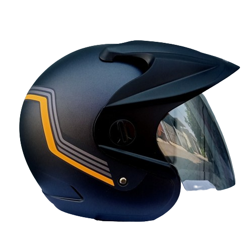TERBARU (BLV2) Helm HONDA Terbaru BLUE V2 ORIGINAL AHM