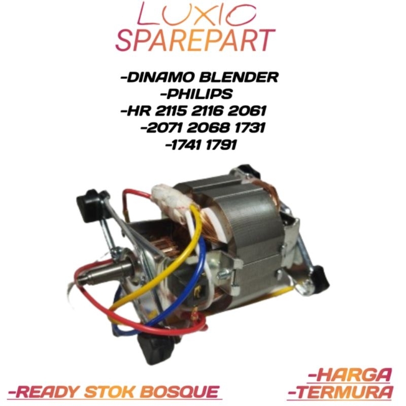Dinamo Blender Philips HR 2115/ HR 2116 /HR 2061/ HR 2071/ HR 1741/ HR 1791/ HR 1731/ HR 1737 /
