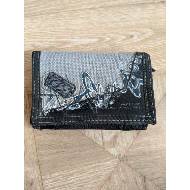 Dompet Planet Ocean Black Blue Cowok Pria Preloved