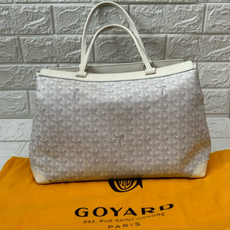 Preloved Goyard Bellechasse Biaude PM White