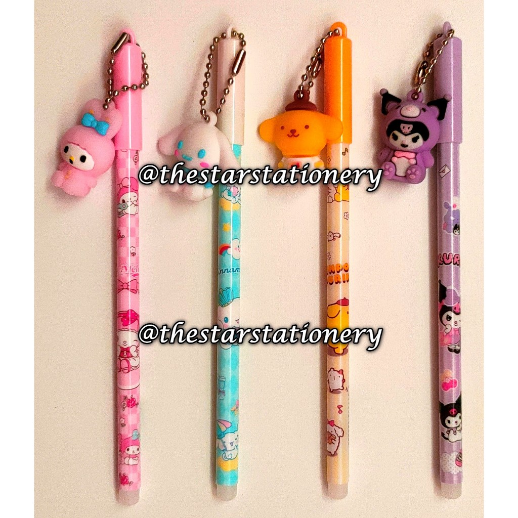 

(1 Biji) Bolpen Gantung Sanrio 2028 6899556688886 / Gel Pen Gantungan Karakter Sanrio 2028