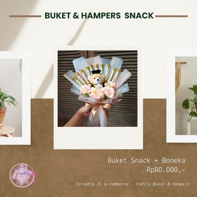 

Buket Snack + Boneka