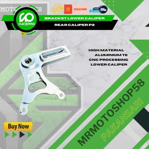 BREKET KALIPER 2P KTC NINJA RR BREKET KALIPER BELAKANG NINJA RR BREKET NINJA250FI OLD NEW
