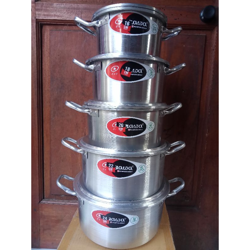 PANCI SET JAWA/PANCI ALUMINIUM/PANCI SET ISI 5