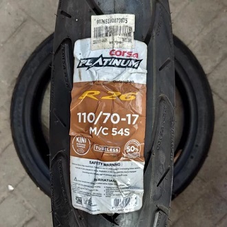 CORSA R26 110/70-17 TUBLESS BAN LUAR MOTOR BEBEK SPORT CORSA PLATINUM R26 RING 17