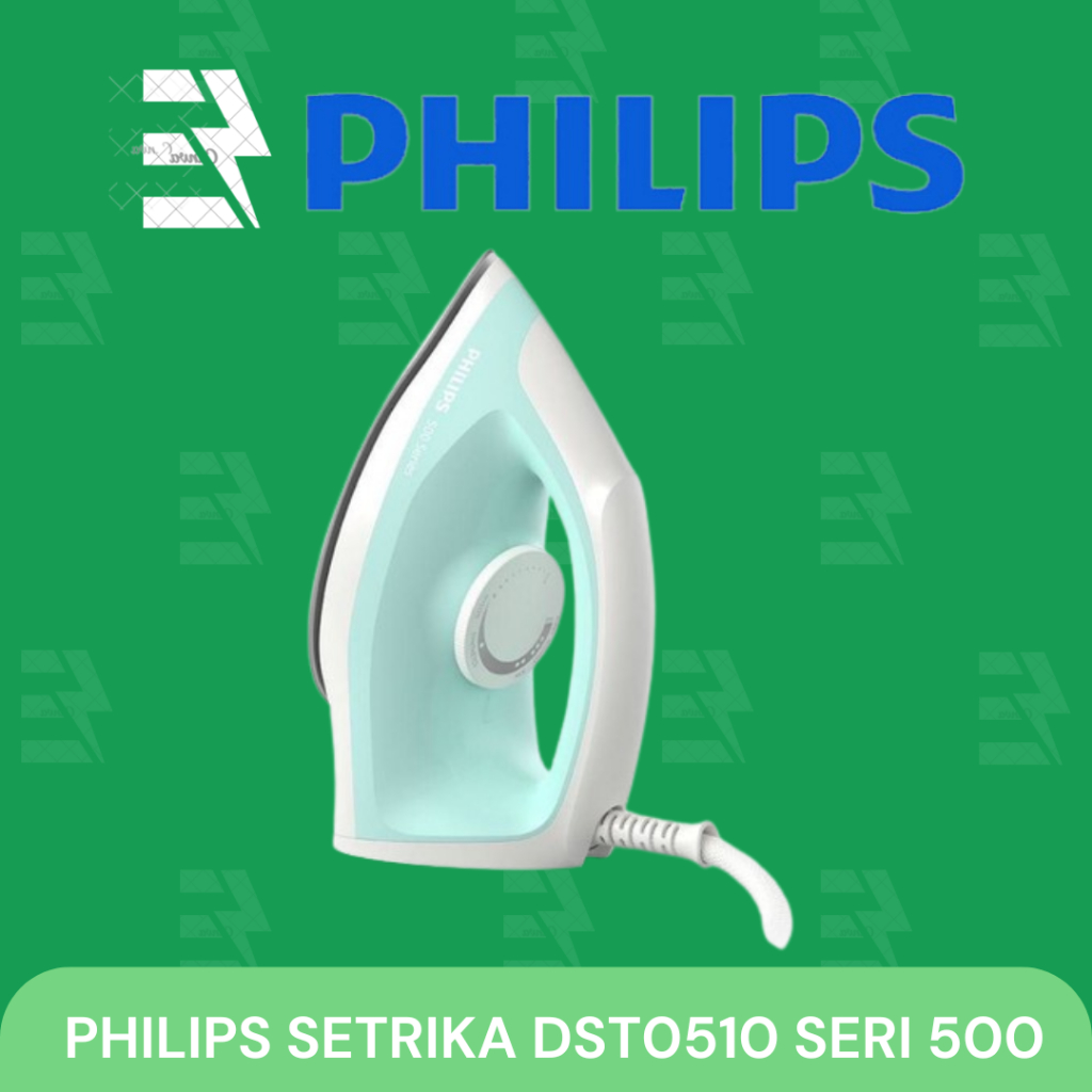 PHILIPS Setrika Kering DST0510 Dry Iron Seri 500