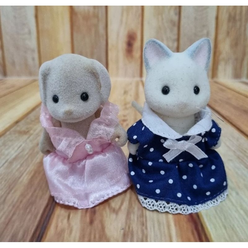 sylvanian music lesson flair rare preloved