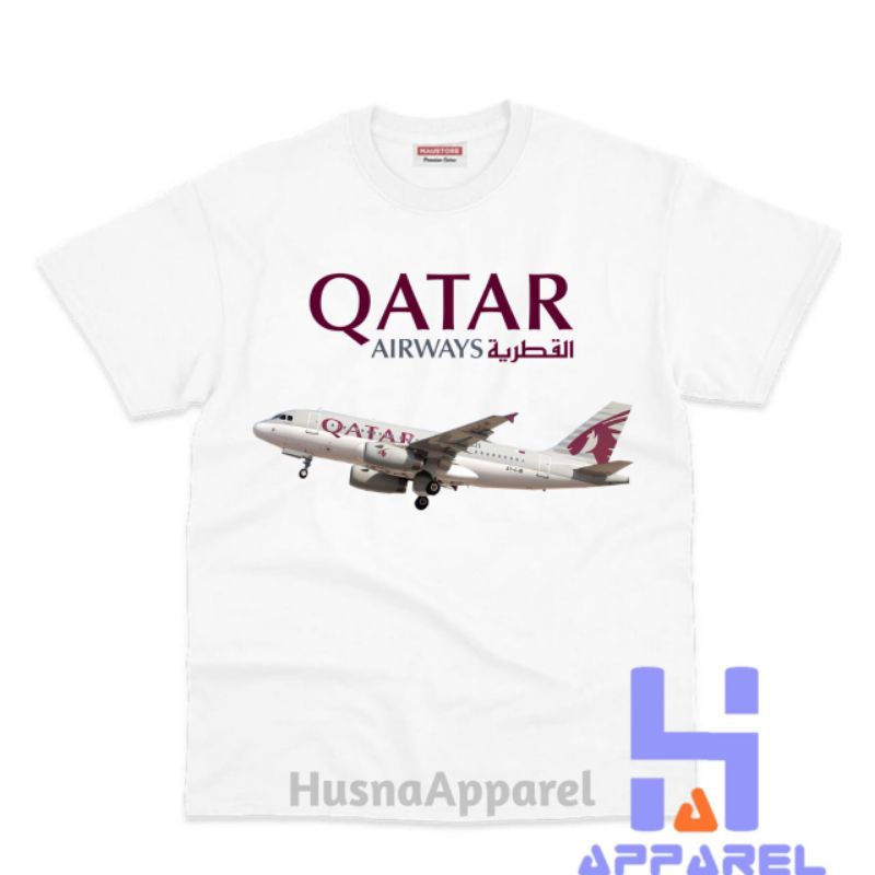 BAJU ANAK KAOS ANAK PESAWAT QATAR AIRWAYS