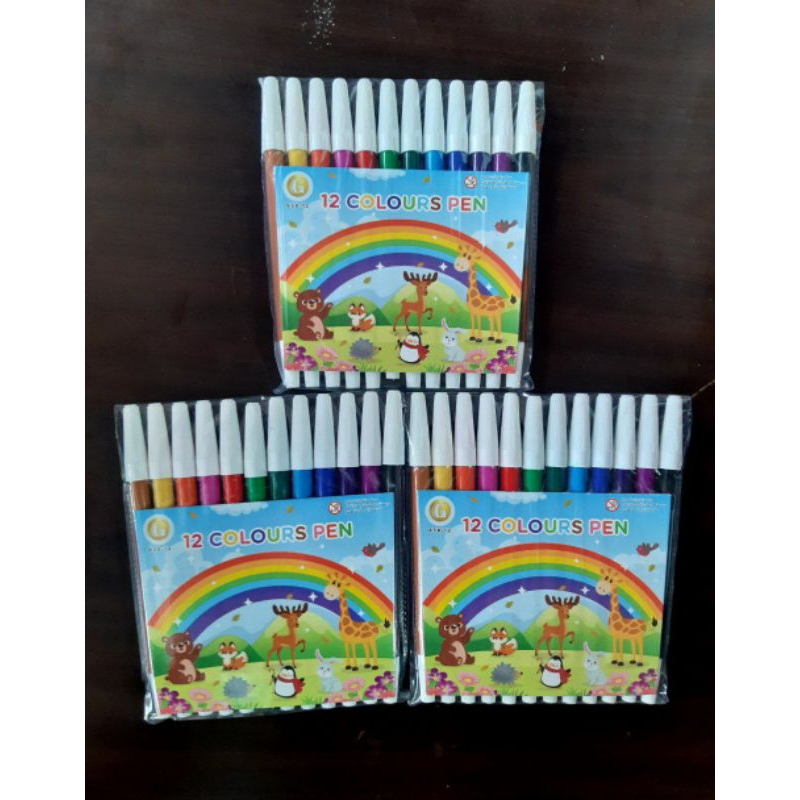 

Spidol 12 warna