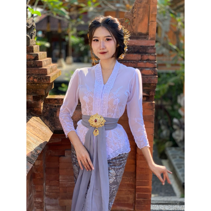 Kebaya jadi bordir lipat/Kebaya jadi bordir/Kebaya murah