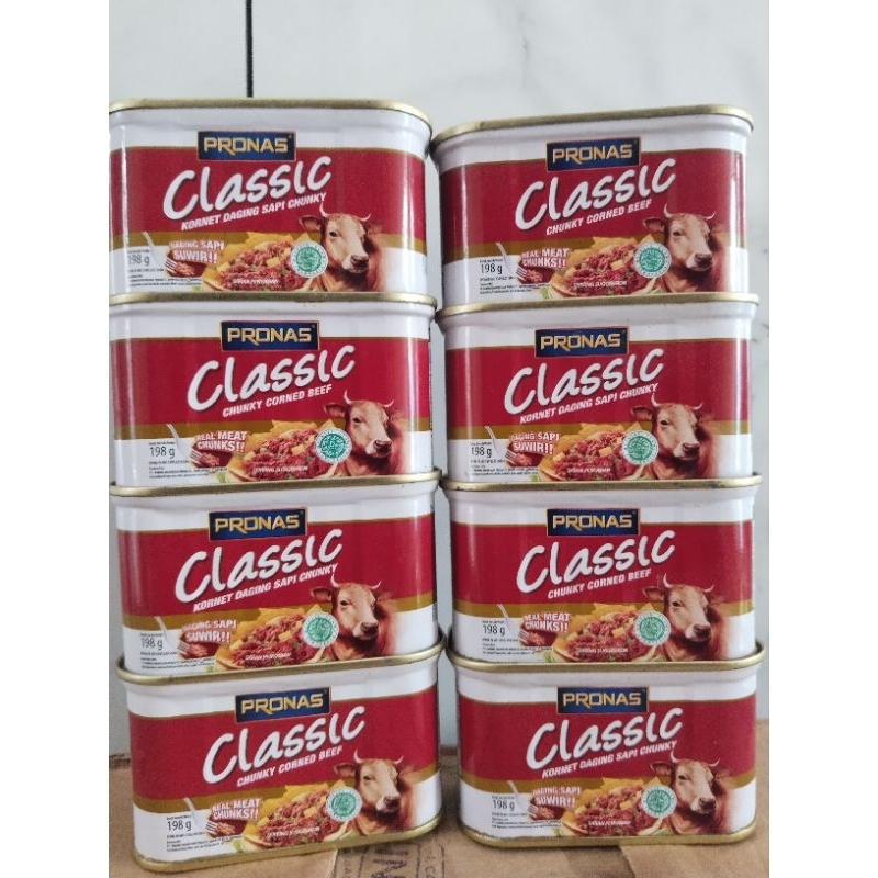 

(BELI 1 GRATIS 1) Pronas Corned Beef Chunky 198g 12.24