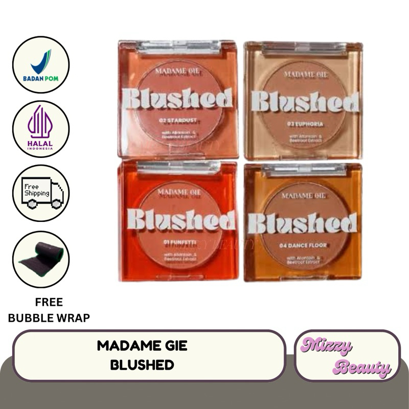 [READY] MADAME GIE BLUSHED BLUSH ON / MADAME GIE BLUSH ON PRESS / BLUSH ON WAJAH