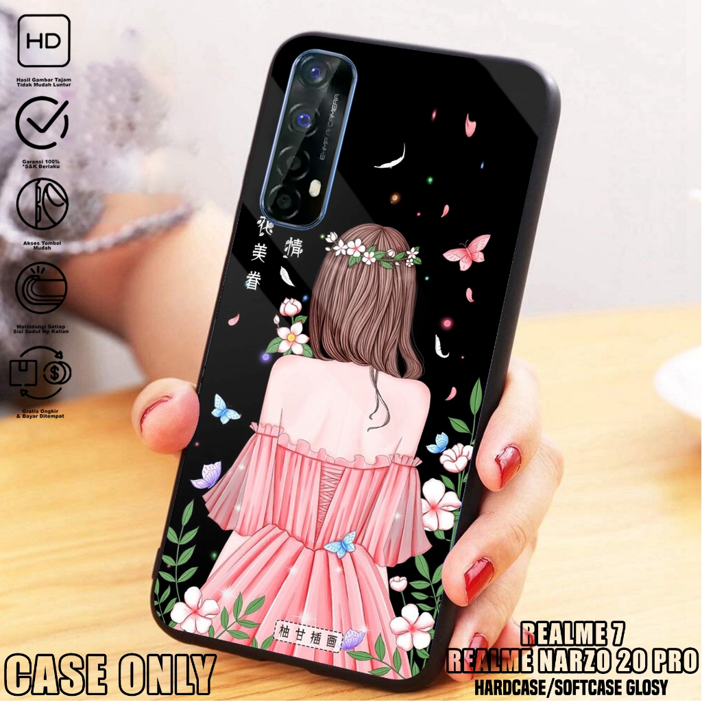 Case REALME 7- Casing REALME 7 [ GWAN ] Silikon REALME 7  - Kesing Hp - Casing Hp  - Case Hp - Case 