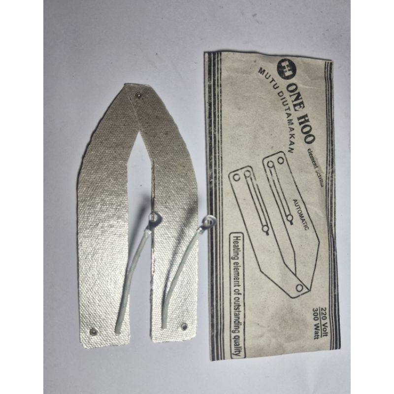 ELEMEN PEMANAS SETRIKA KERTAS GOSOKAN BATANGAN OTOMATIS 300VOLT