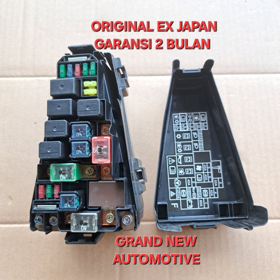 FUSE BOX SEKRING HONDA JAZZ OLD GD3 CITY GD8 VTEC IDSI ORIGINAL GARANSI