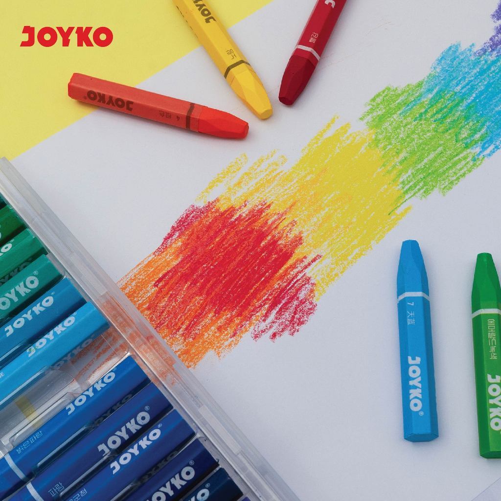

mg Crayon Krayon Minyak Oil Pastel Joyko 100 warna