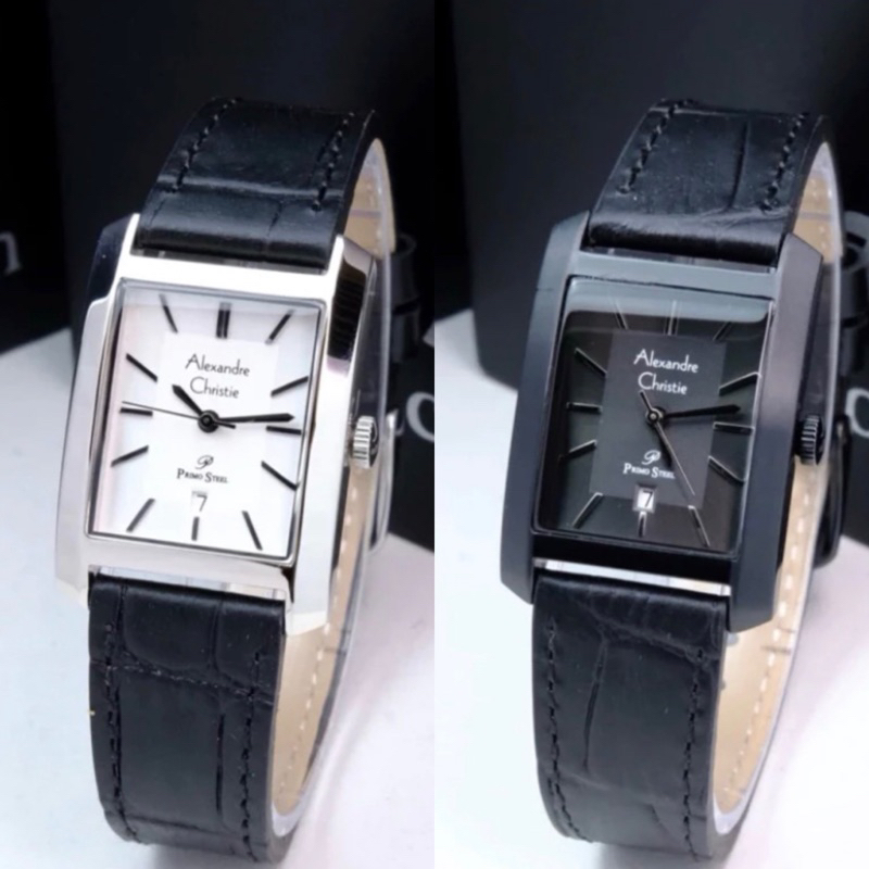 jam tangan pria / wanita AC 1019 MD / LD leather original garansi resmi