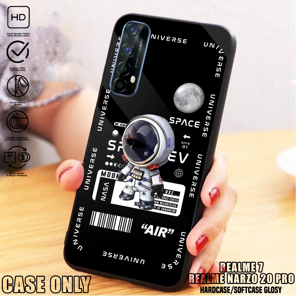 Case REALME 7- Casing REALME 7 [ ASTRNT ] Silikon REALME 7  - Kesing Hp - Casing Hp  - Case Hp - Cas