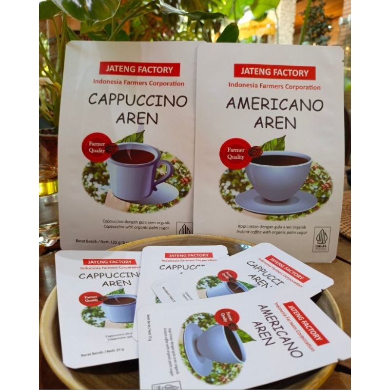 

Jateng Factory - Cappucino Aren (Kopi Instan Sachet)