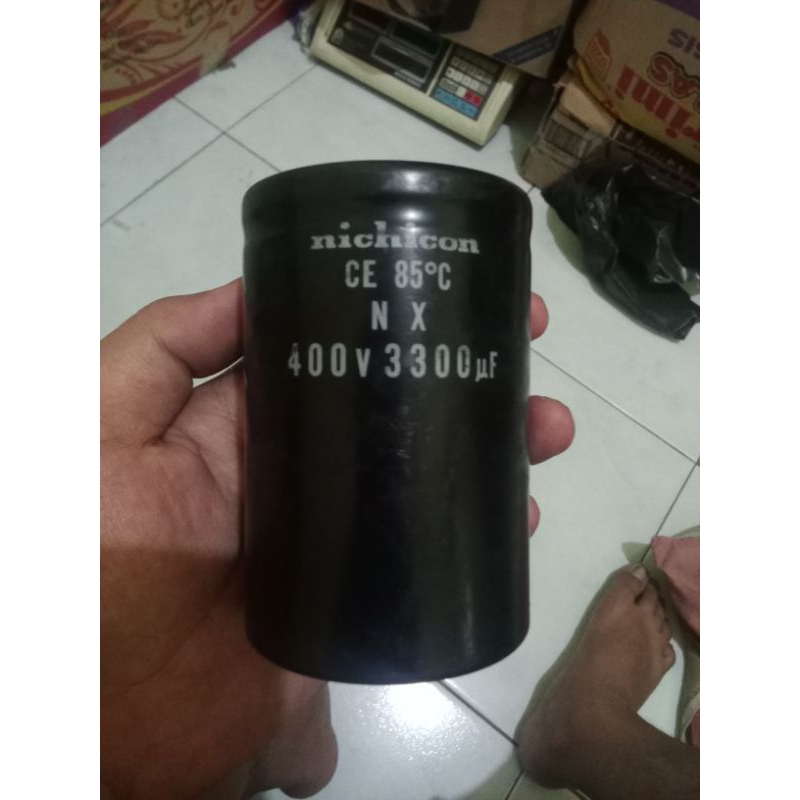 KAPASITOR ELCO 400v 3300uf