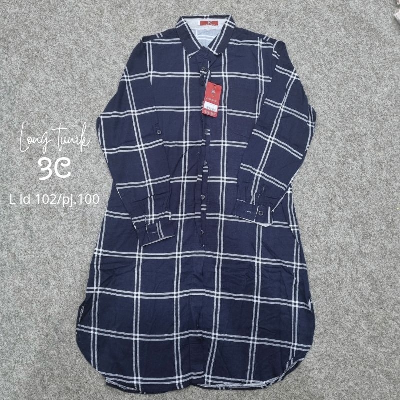 Long Tunik 3C original FULL KANCING