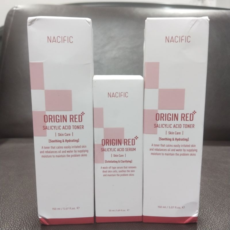 NACIFIC SKINCARE RED ORIGIN SERUM DAN TONER SHARING ORIGINAL SALE