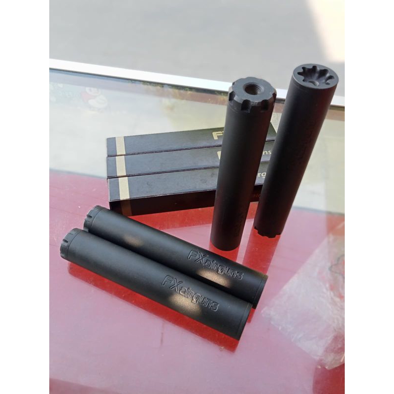 peredam custom grafir od 32 senyap dan presisi.panjang 19cm murah cod