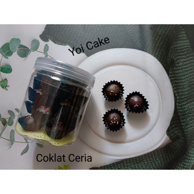 

Kue Kering coklar ceria Lebaran toples 600ml