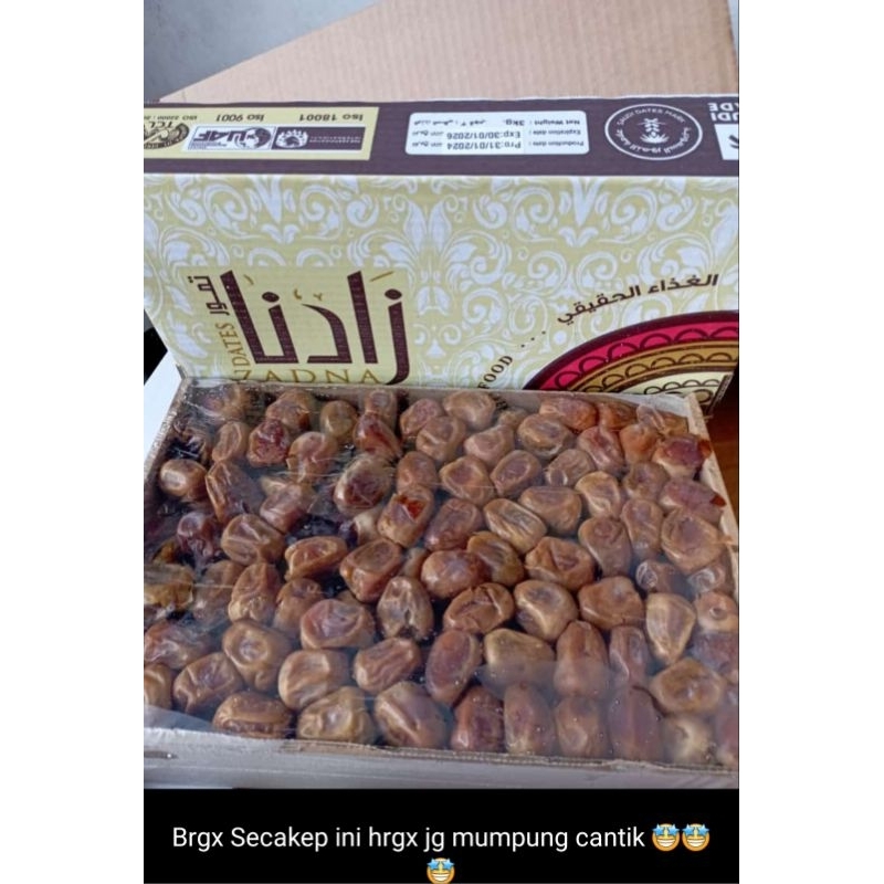 

kurma Sukari 3kg Zadna