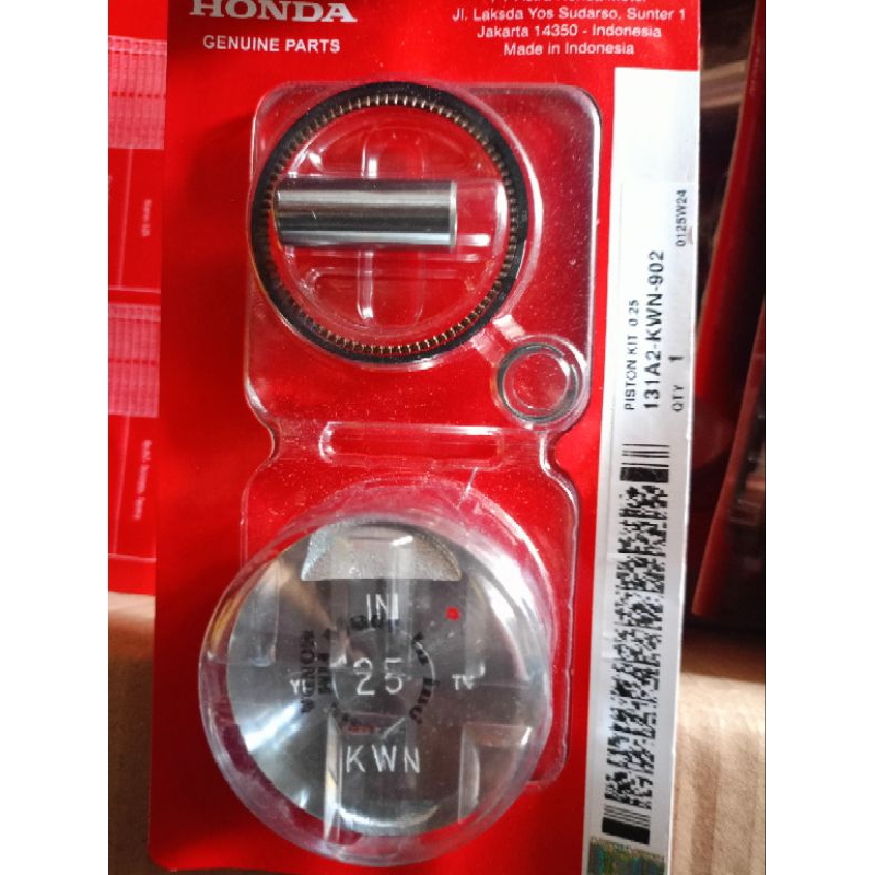 Piston asli Vario 125 oversize 25-50-75-100