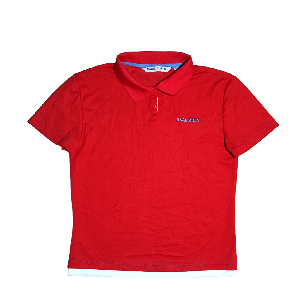 SSAMZIE SPORT GOLF Kaos Polo Dry Wanita Merah Size S Preloved