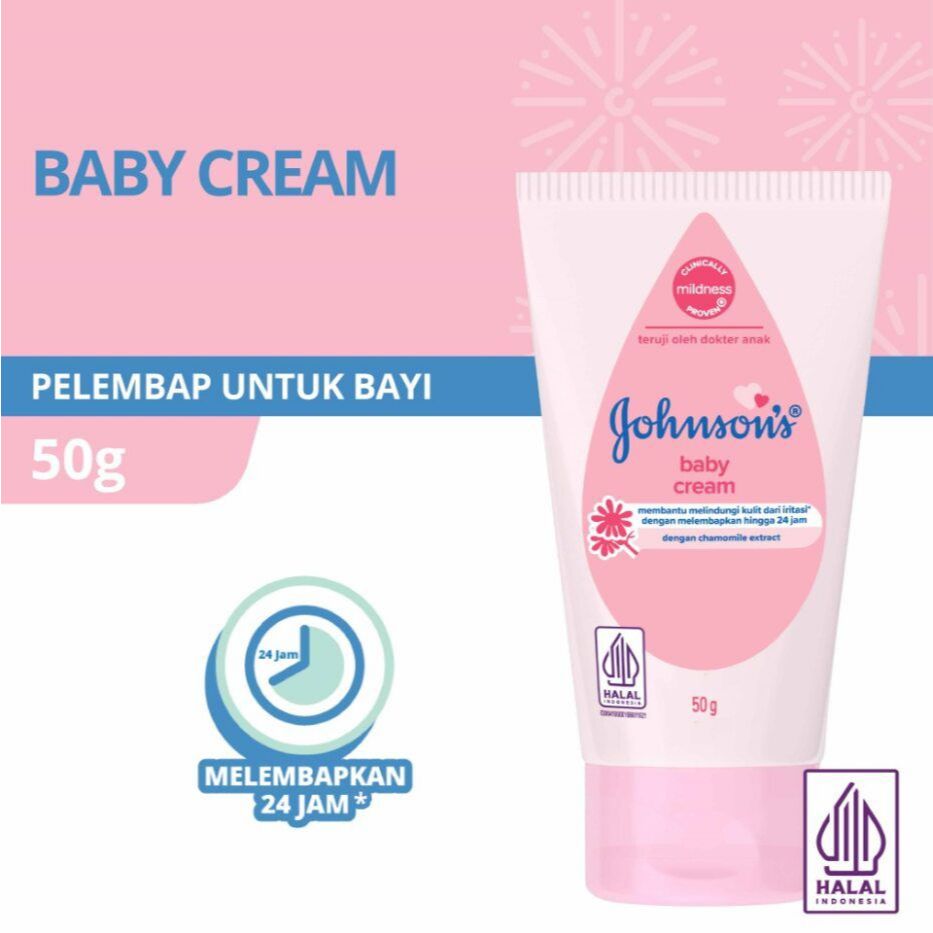 Johnson's Baby Cream Tube -- JHC01/JHC02