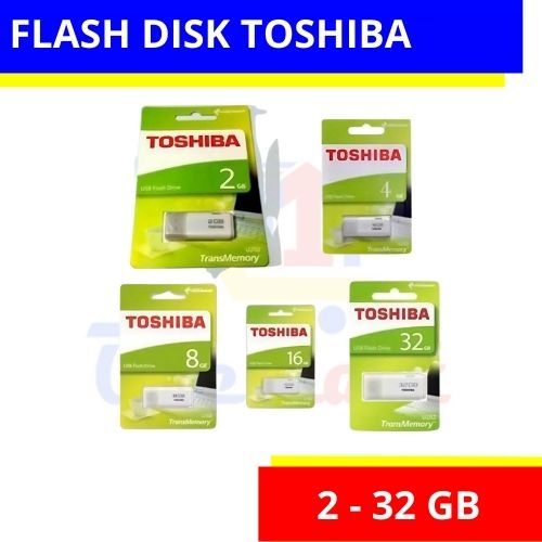 Flashdisk Toshiba 2 GB/4 GB/8 GB/16 GB Original 99%