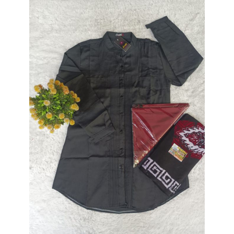 STELAN BAJU WANITA CANTIK/BAJU/SARUNG/KERUDUNG/SET BAJU SANTRI