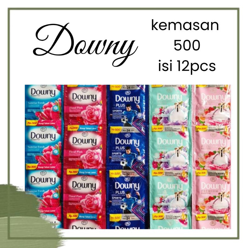 Downy pewangi pakaian sachet kemasan 500