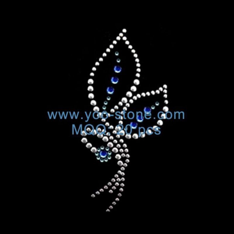 Logo Pet Hijab Kristal Hotfix Leaf