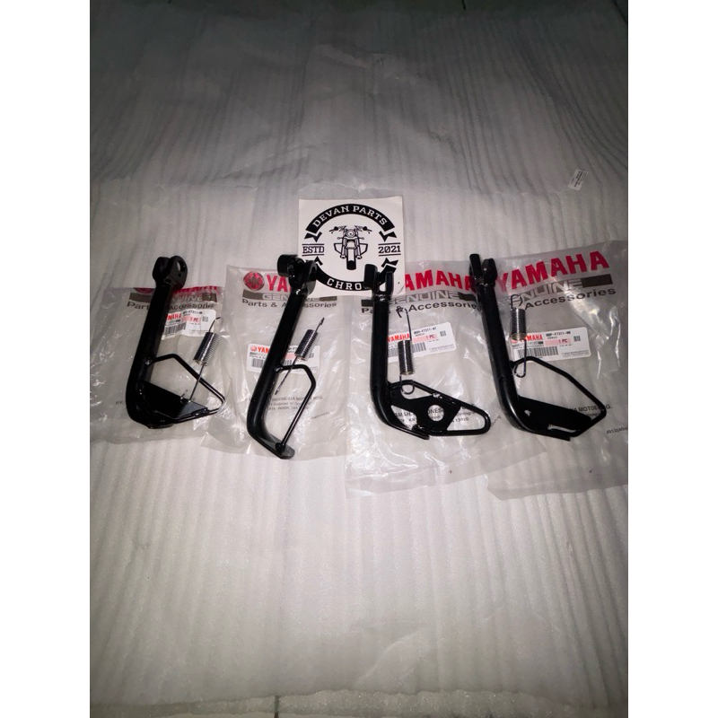 Standar Samping Downsize Original Yamaha Aerox New, Aerox Old, Nmax New, Nmax Old Tidak Di Chrome