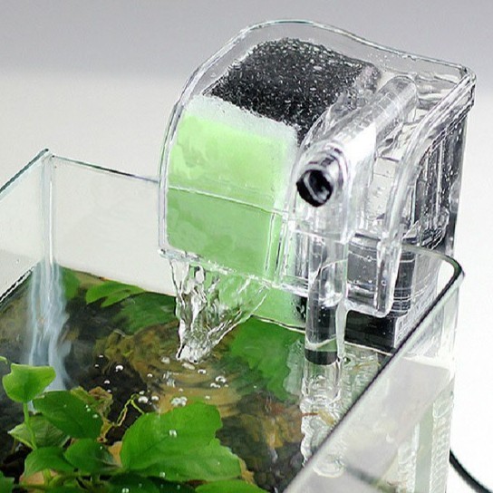 Filter gantung recent, hanging filter recent MP44, Filter aquascape, filter low noise aquarium, filt