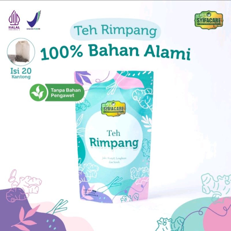 

Teh Rimpamg Syifacare | Teh Rimpang JSR untuk diet dan Detox isi 20