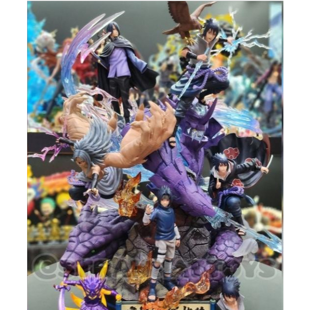 The Life Of Sasuke By Crescent Studio Resin Statue Naruto