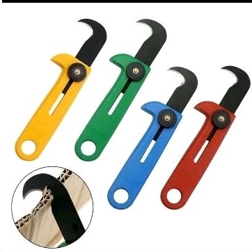 

pisau kait hook serba guna cutter buka paket, multi fungsi