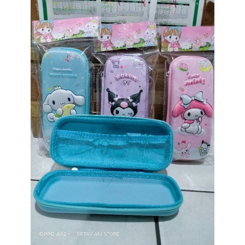 

TEMPAT PENSIL KAIN TIMBUL 3 DIMENSI KUROMI CINNAMOROL CUTE MELODY