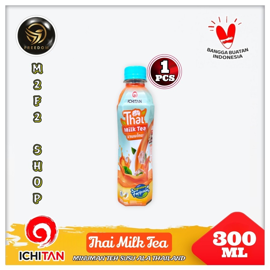 

Ichitan Thai Milk Tea Original | Teh Susu Botol Pet - 300 ml (Kemasan Satuan)