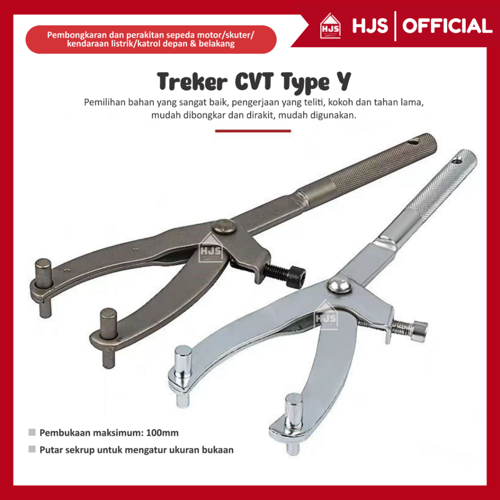 [HJS]Tracker CVT / Kunci Treker CVT / Crankshaft Motor Matic Multipro Kunci Tahanan Kopling