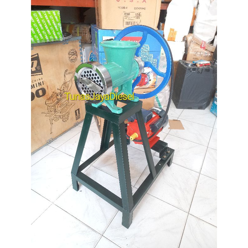 Mesin Cetak Pelet No.32 - Mesin Penggerak Honda Gp160 || DinamoListrik 1Hp