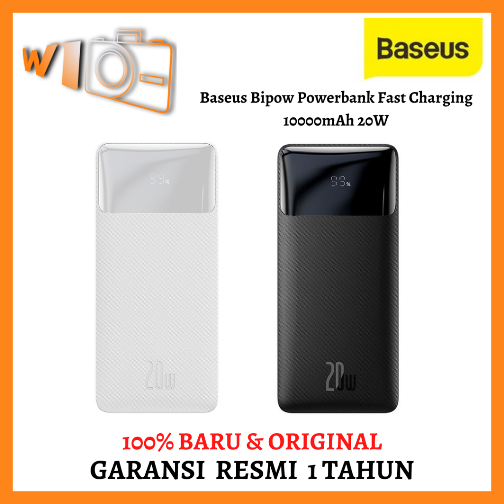 Baseus Bipow Powerbank Fast Charging 10000mAh 20W