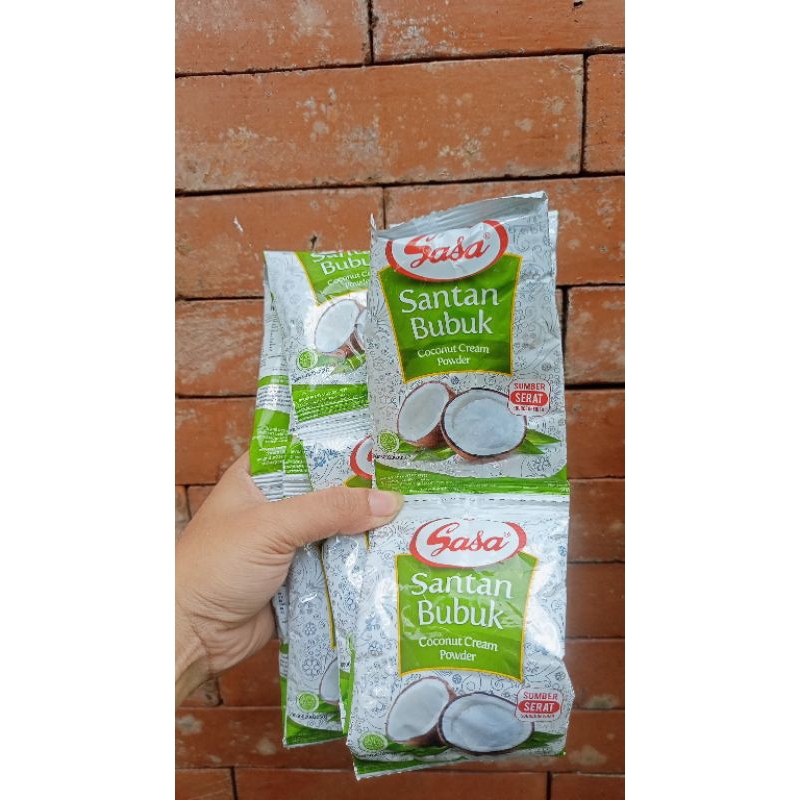 

Sasa Santan Bubuk 20 gram ( Harga Untuk 1pcs)