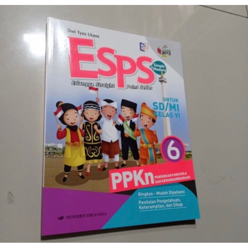 ESPS PPKN KELAS 6SD ERLANGGA REVISI